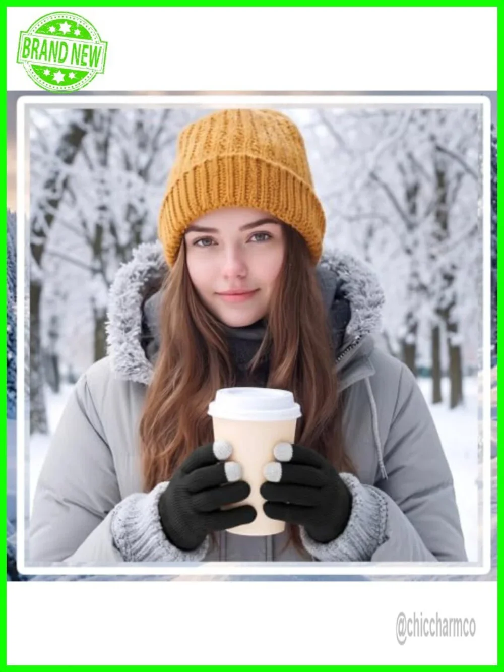 12 Pairs Winter Touch Screen Gloves Stretch Knitted Texting Gloves Warm